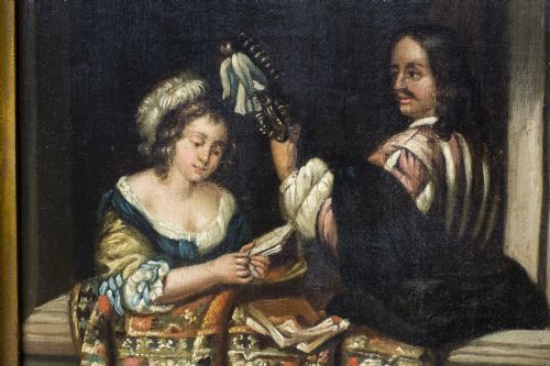 fig 1. Oil Painting - The Love Letter