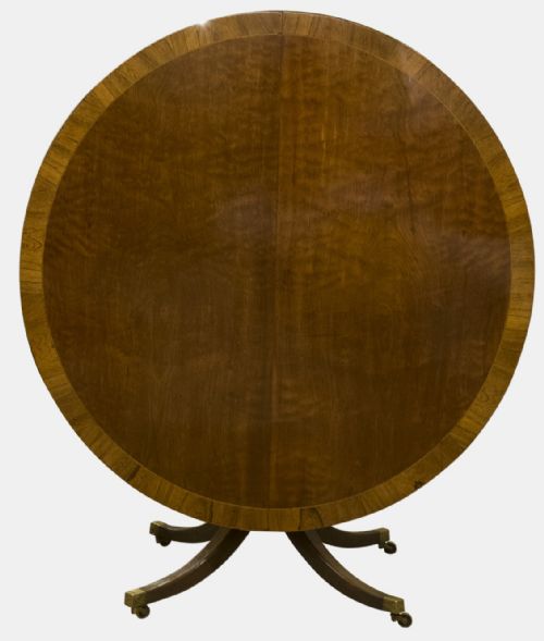 Circular Pedestal Dining Table