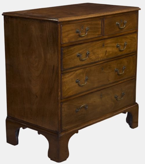 fig 1. George III Mahogany Chest