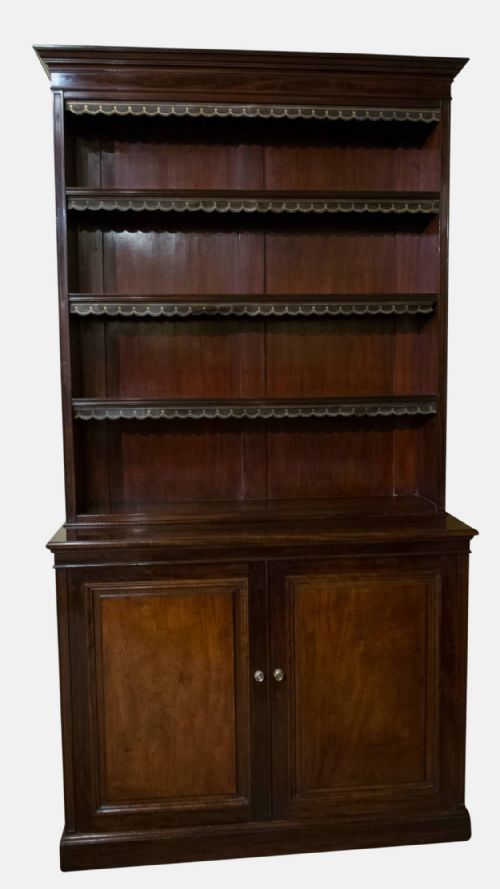 Mahogany Library Bookcase