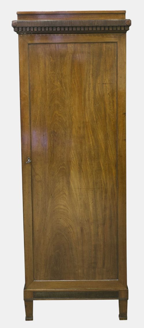 Continental Tall Mahogany Cupboard