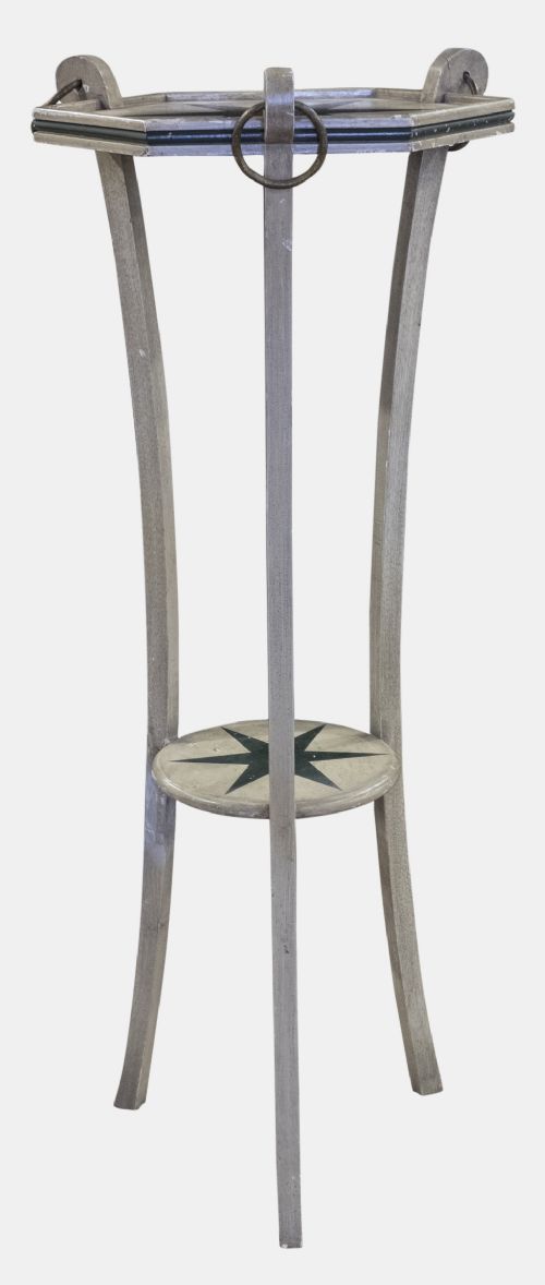 fig 1. Pair of Painted Stands