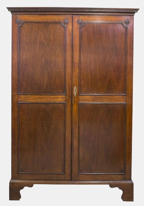 George III Mahogany Wardrobe