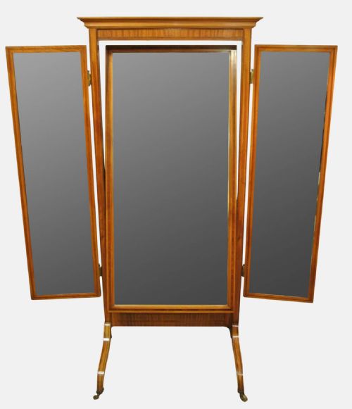Gillows Style Cheval Mirror