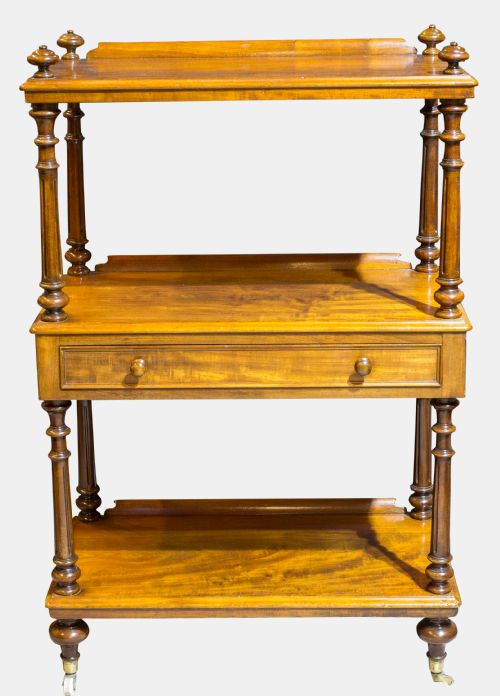 Victorian Mahogany 3 Tier Buffet