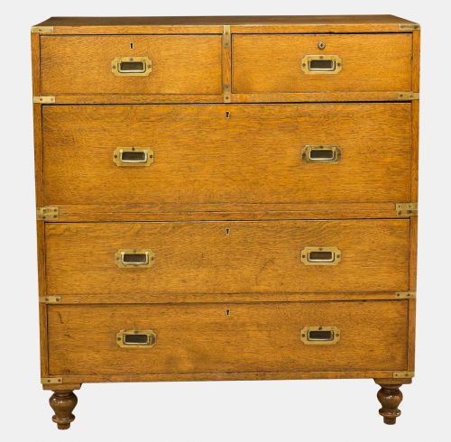 Oak Campaign Chest