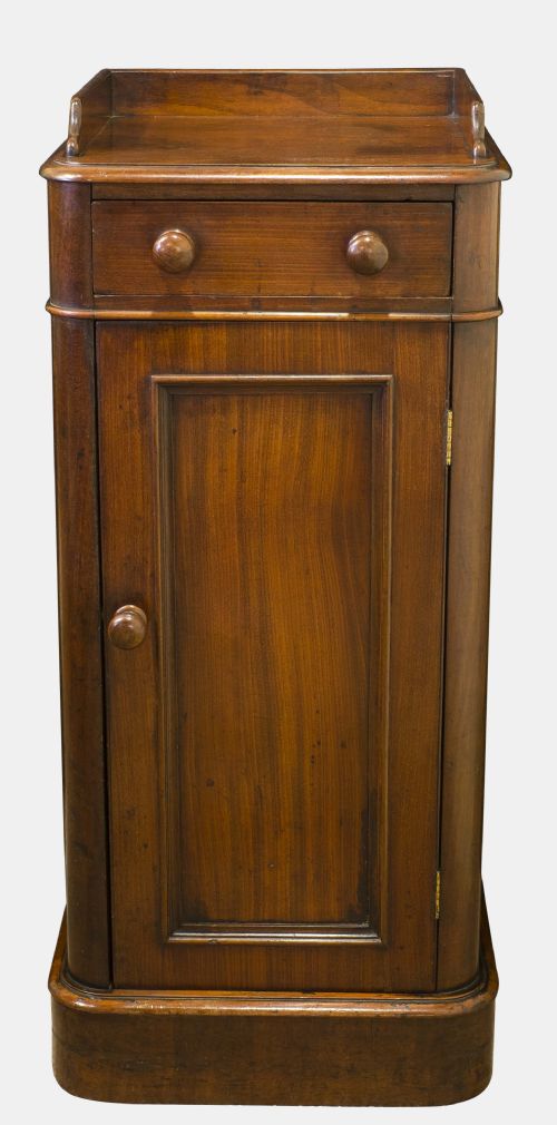 Victorian Mahogany Bedside Cupboard