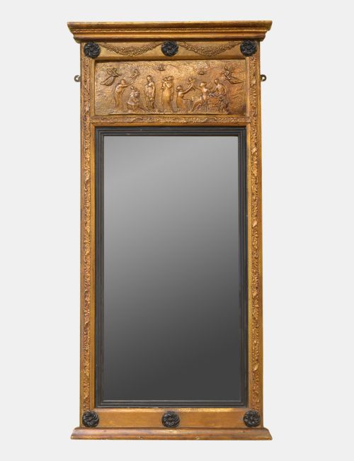 Regency Style Gilt Pier Glass