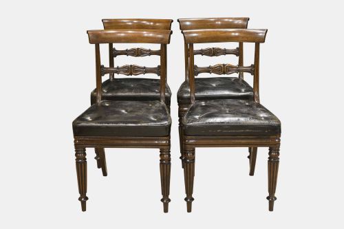 Set of 4 Regency Dining Chairs