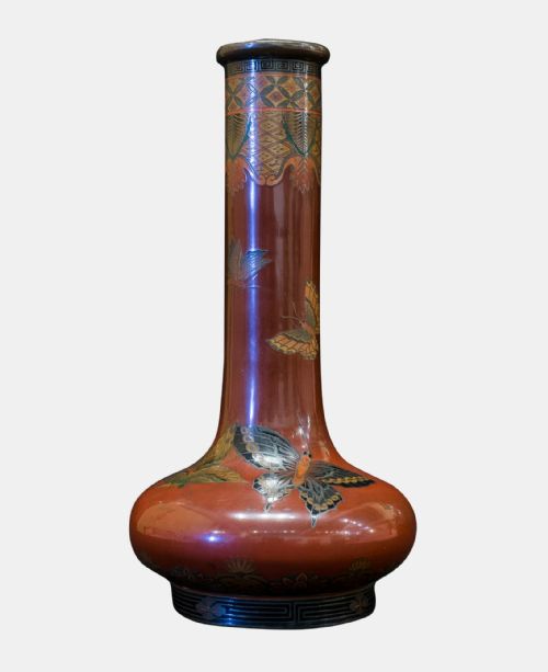 Meiji Period Cloisonne Vase
