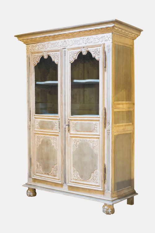 French 19th Century Painted Armoire