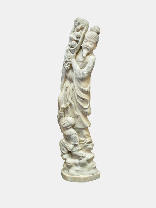 Japanese Ivory Okimono