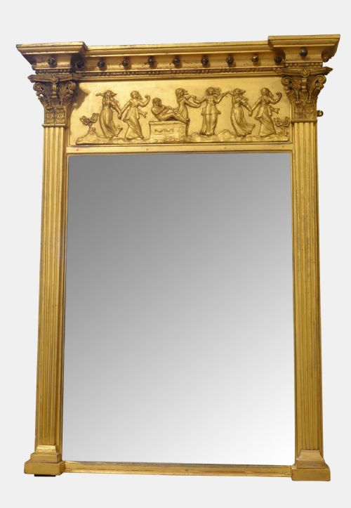 Regency Giltwood Pier Mirror
