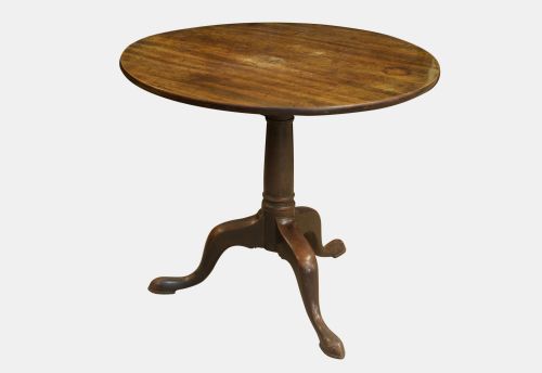 18th Century Mahogany Tripod Table