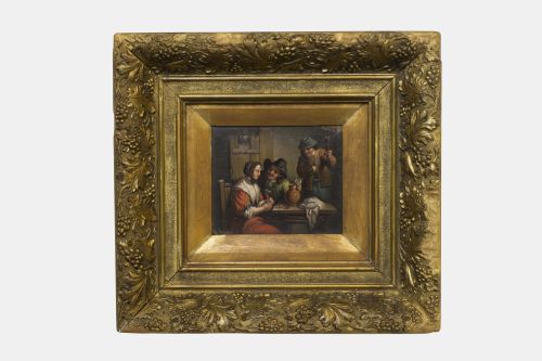 Dutch Oil Painting on Tin
