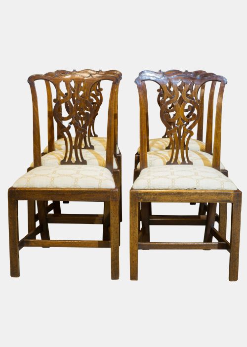 Set of 6 18th Century Dining Chairs