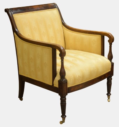Mahogany Armchair