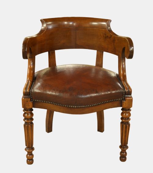 Victorian Mahogany Desk Chair