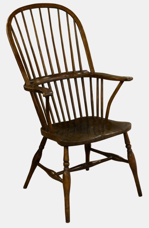 19th Century Ash & Elm Windsor Chair
