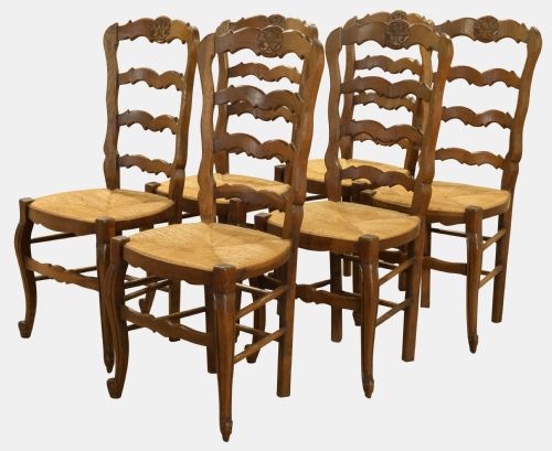 Set of 6 Sheep Bone Chairs