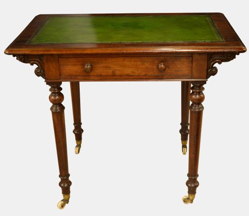 Mahogany Centre Standing Writing Table