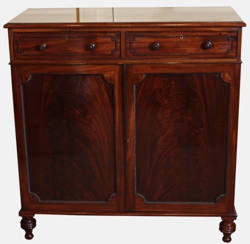 Regency Mahogany Side Cabinet