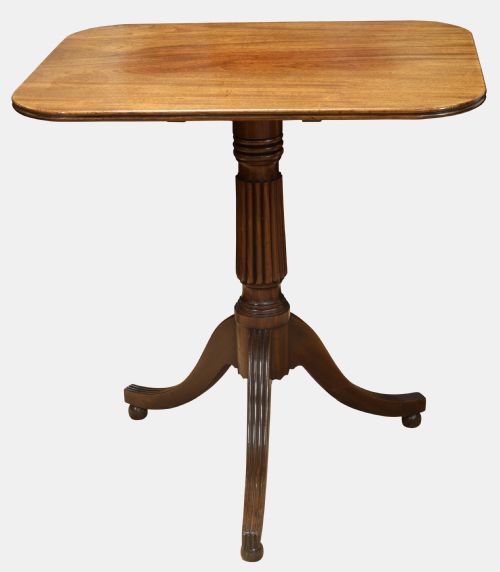 George III Mahogany Tripod Table