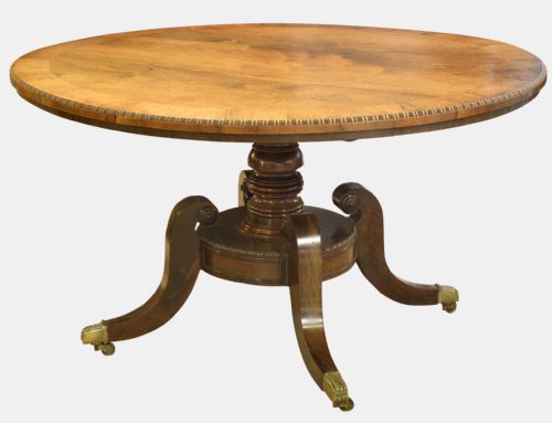 Regency Rosewood Circular Centre Table