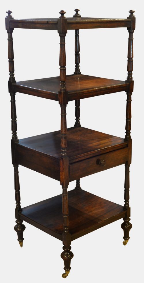 Rosewood Whatnot with Drawer