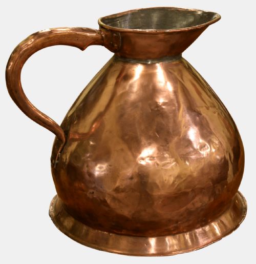 Antique Copper 'Haystack' Ale Measure