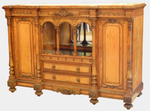 Satinwood Side Cabinet