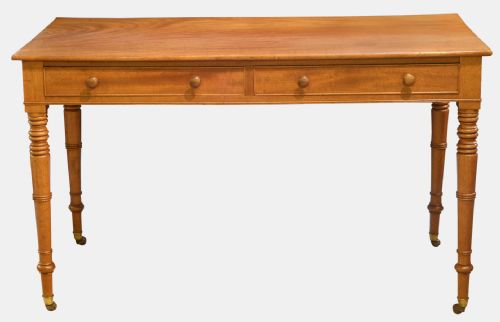 Mahogany 2 Drawer Serving Table