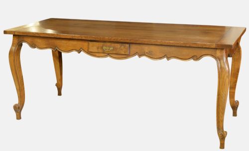 French Oak Farmhouse Table
