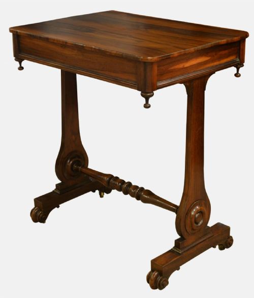 William IV Goncalo Alves Sewing Table
