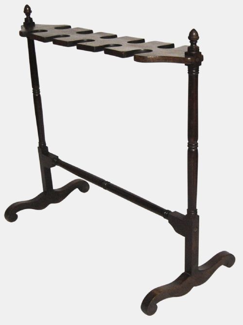 Late Georgian Mahogany Boot Stand