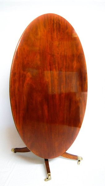 Regency Flame Mahogany Tilt Top Breakfast Table