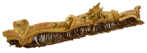 Louis Xv Carved Giltwood Pelmet