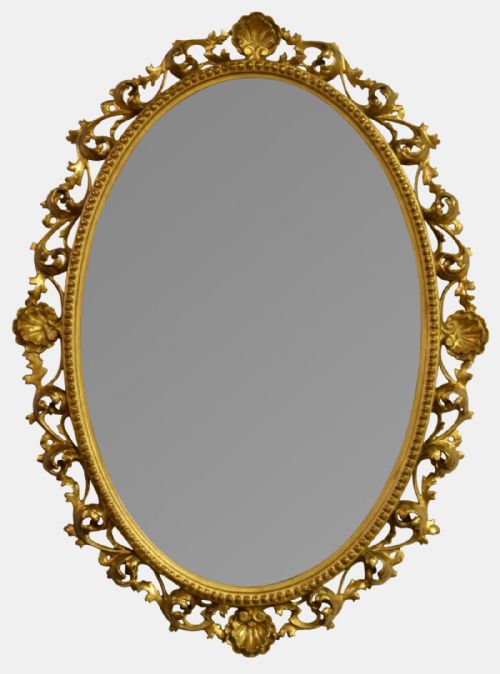 19th Century Carved Mirror in Florentine Style