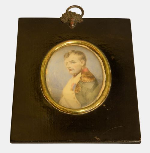 19th Century Miniature Painting on Ivory