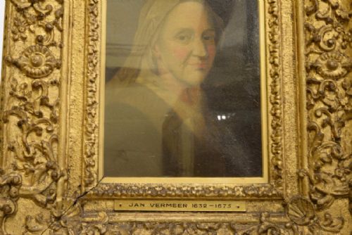 Oil Painting on Canvas After Jan Vermeer