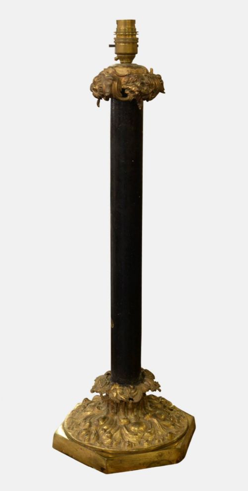 Large Ormolu Mounted Table Lamp