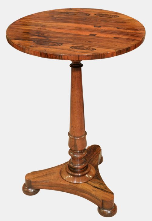 Regency Rosewood Lamp Table