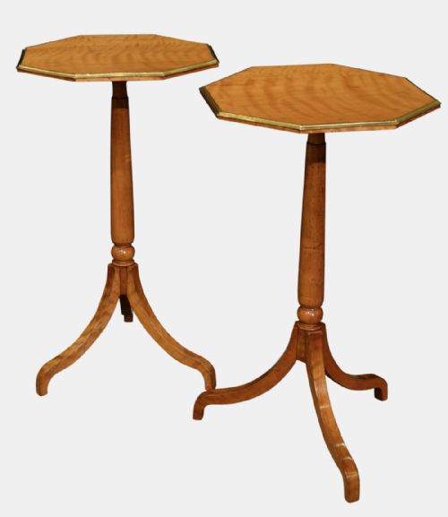 Pair of Sheraton Revival Wine Tables
