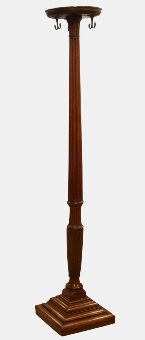 19th Century Mahogany Coat Stand