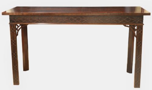 Mahogany Chippendale Style Serving Table