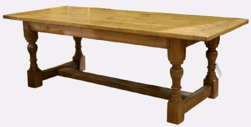 Pale Oak Refectory Table