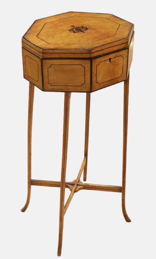 Early 19th Century Painted Work Table