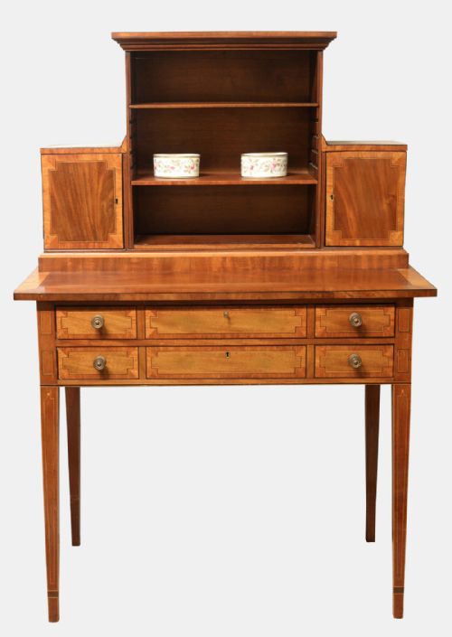 Georgian Mahogany Bonheur Du Jour