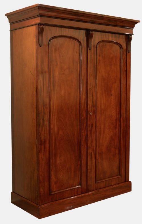 19th Century Mahogany Wardrobe