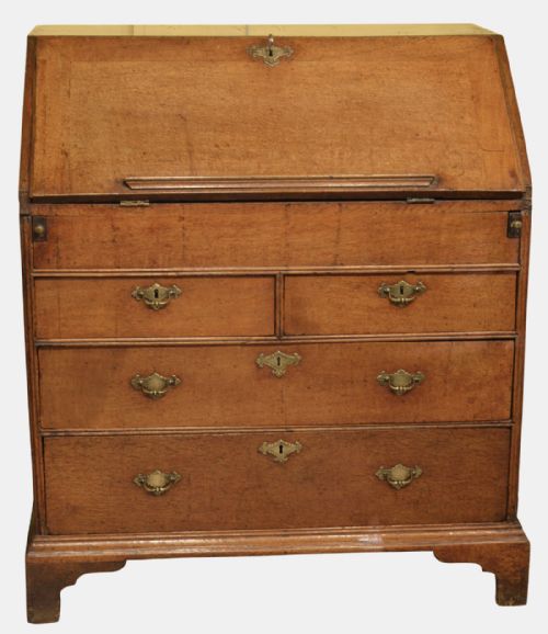 Queen Anne Oak Bureau